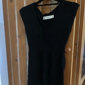 Zara Knit Black Sweater Dress